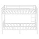 preview thumbnail 6 of 34, Metal Bunk Bed for Teens and Adults White Space Saving Noise Reduction