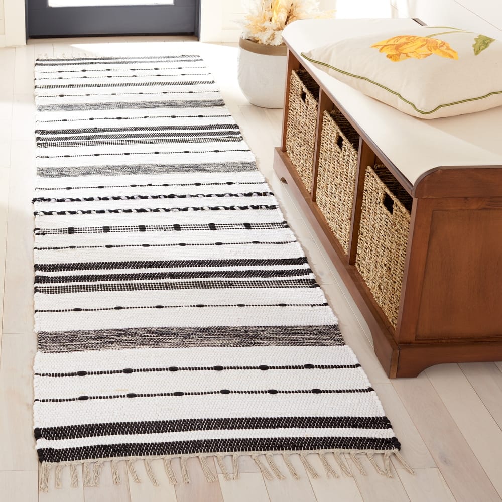 SAFAVIEH Handmade Striped Kilim Sibille Transitional Rug
