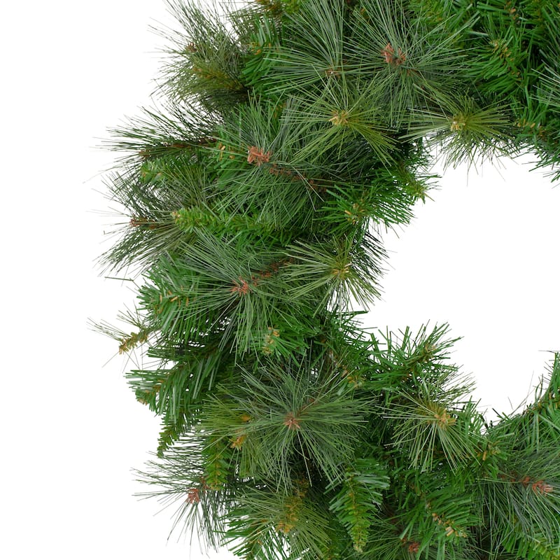 24" Mixed Canyon Pine Artificial Christmas Wreath - Unlit