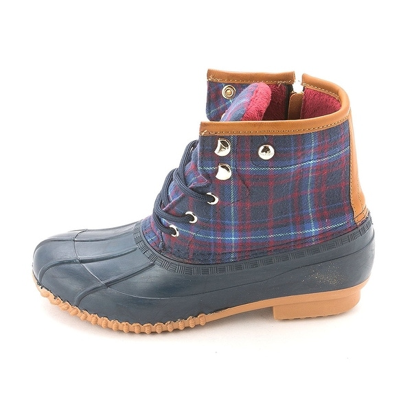 Tommy Hilfiger Womens Roan Suede Cap Toe Ankle Cold Weather Boots