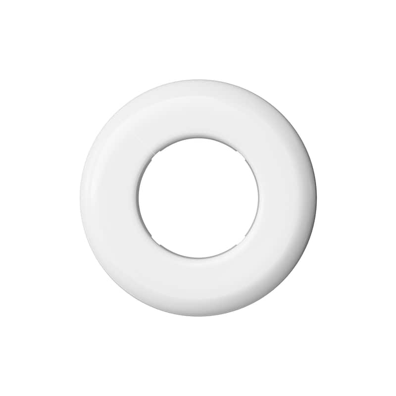Jones Stephens F07150 1-1/2 IPS White Flex Floor / Ceiling Plate