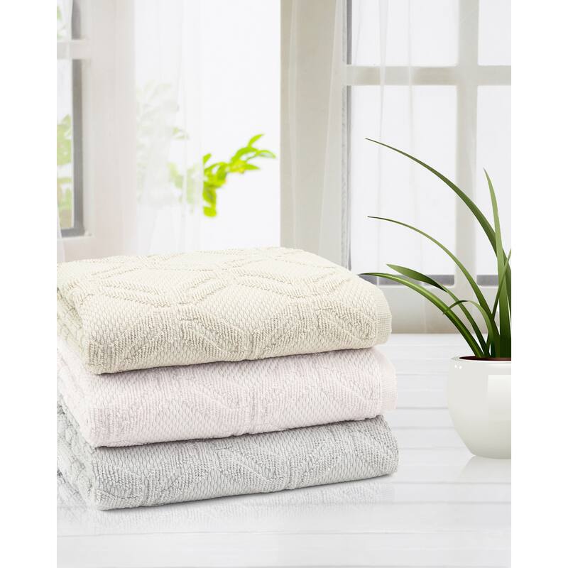 East'N Blue Olympia Turkish Cotton Hand Towel (Pack of 2)