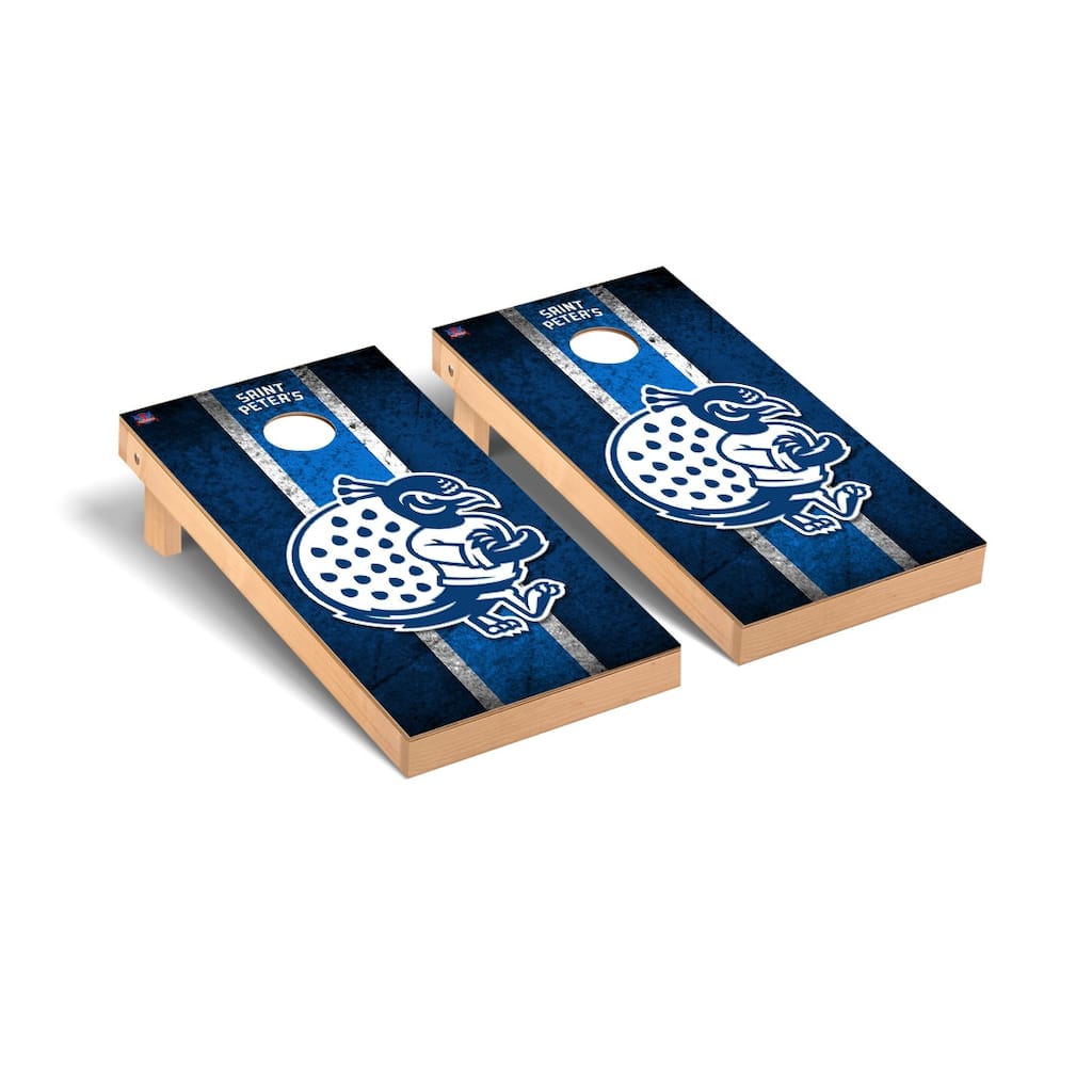 Saint Peters Peacocks Vintage Cornhole Board Set