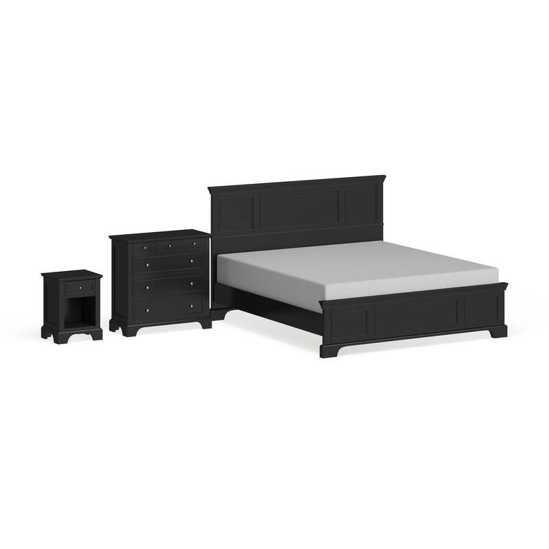 Copper Grove Oastler 3-piece Queen Bed, Nightstand, and Chest Set