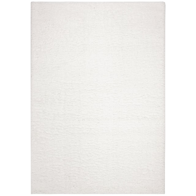 SAFAVIEH August Shag Solid 1.2-inch Thick Area Rug - 12' x 15' - White