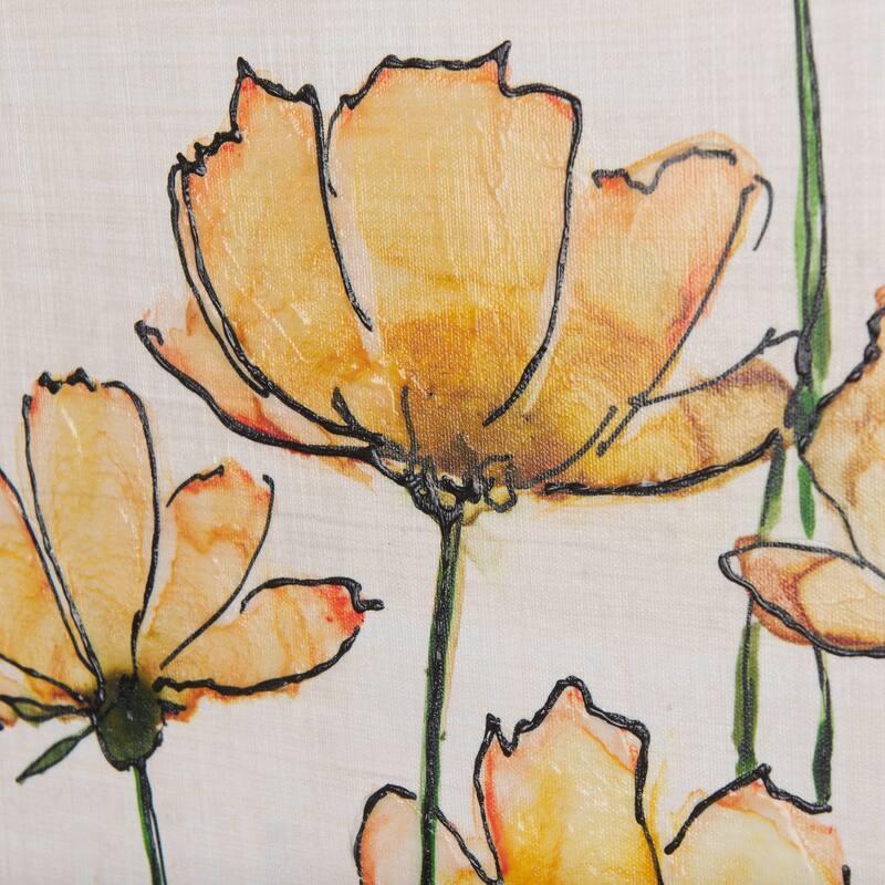 Meadow Flowers III (30 x 60) Canvas Art Print