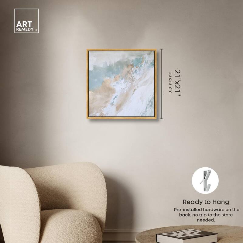Sandy Mirage Canvas by Art Remedy