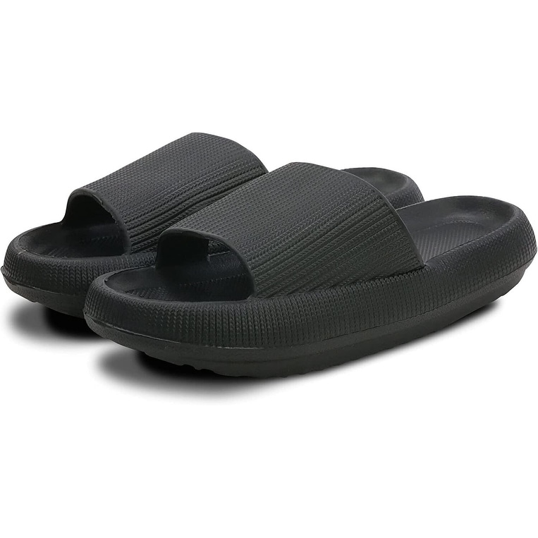 Pillow Slides Anti-Slip Sandals Ultra Soft Slippers Cloud Shower Home Hole Shoes