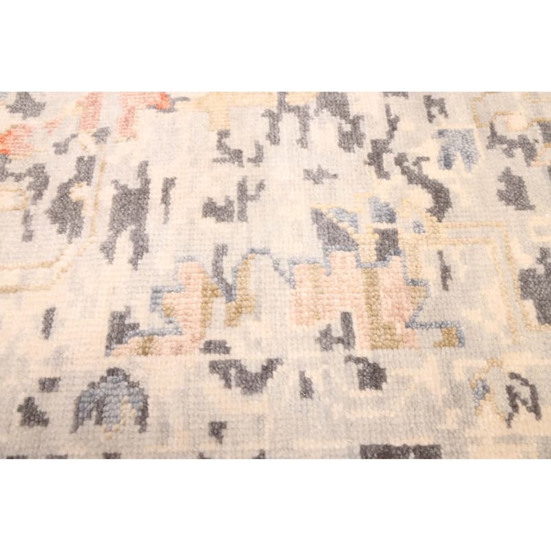 ECARPETGALLERY Hand-knotted Heritage Light Grey Wool Rug - 7'10 x 10'0