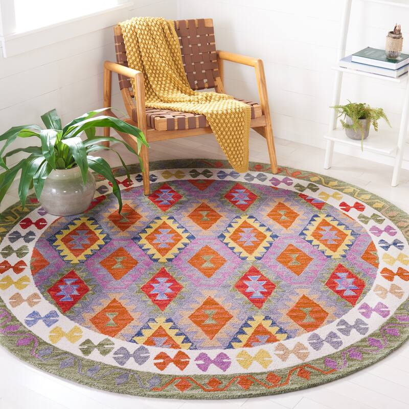 SAFAVIEH Handmade Aspen Iracema Boho Wool Rug