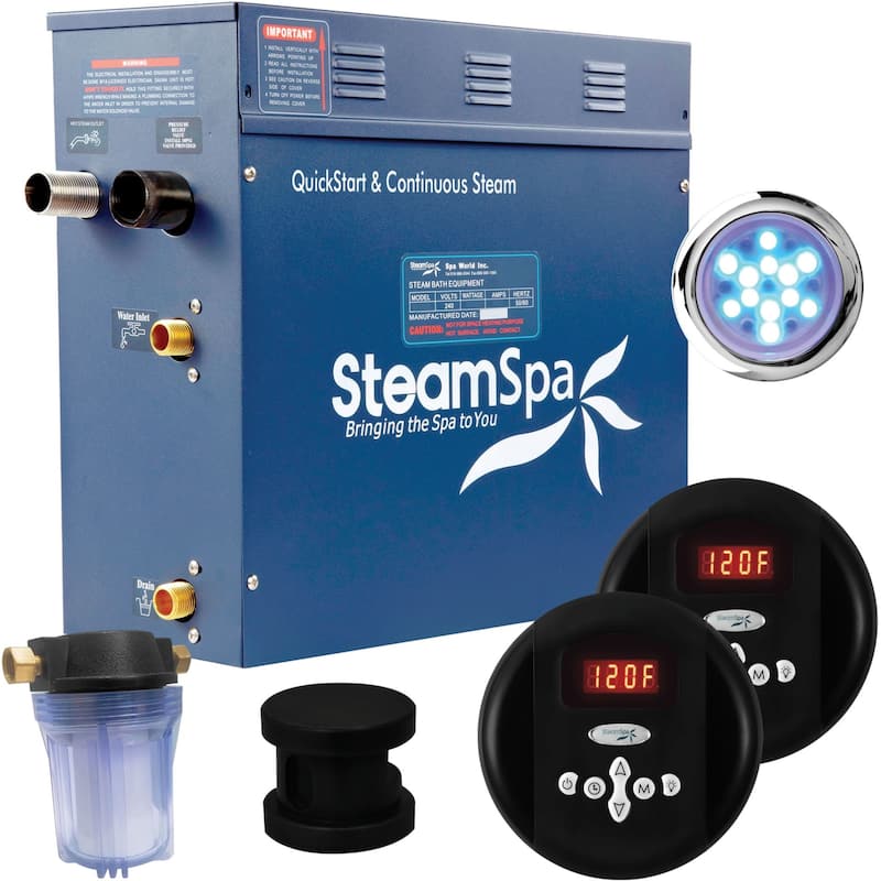 SteamSpa Royal 9 kW Steam Generator Package