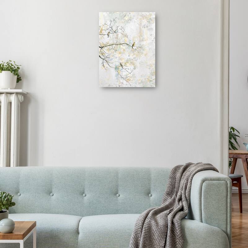 Perched III By Studio Arts Canvas Art Print