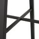 preview thumbnail 7 of 12, MAISON ARTS Outdoor Bistro Table Round Metal Patio Dining Table Small Side End Table Outdoor Furniture Table