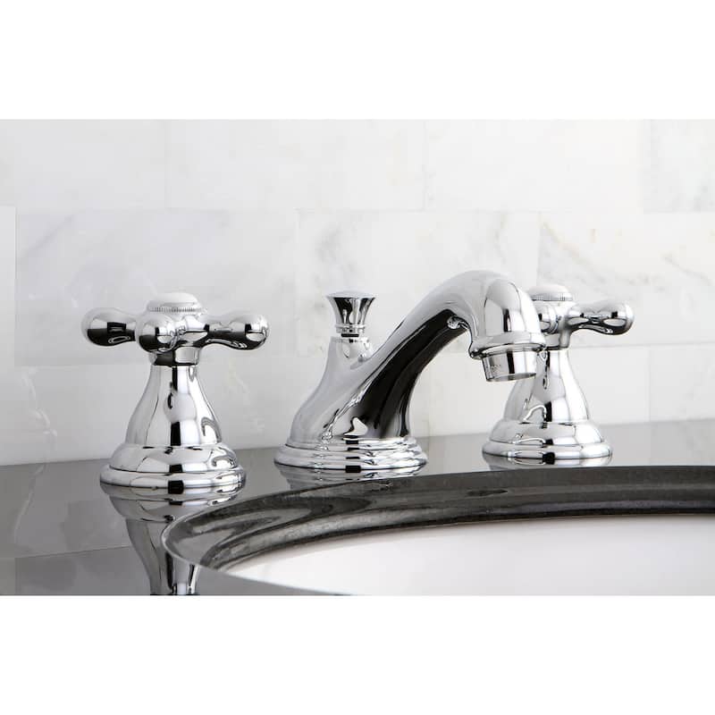 Kingston Brass Royale Widespread Bathroom Faucet with Pop-Up Drain