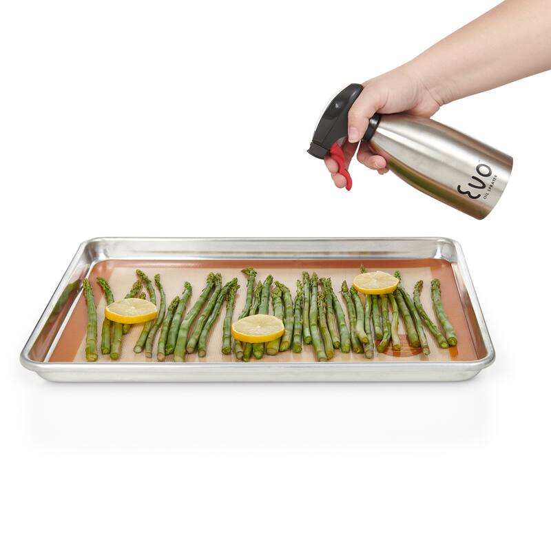 Evo Stainless Steel Oil Sprayer, 16-Ounce Capacity