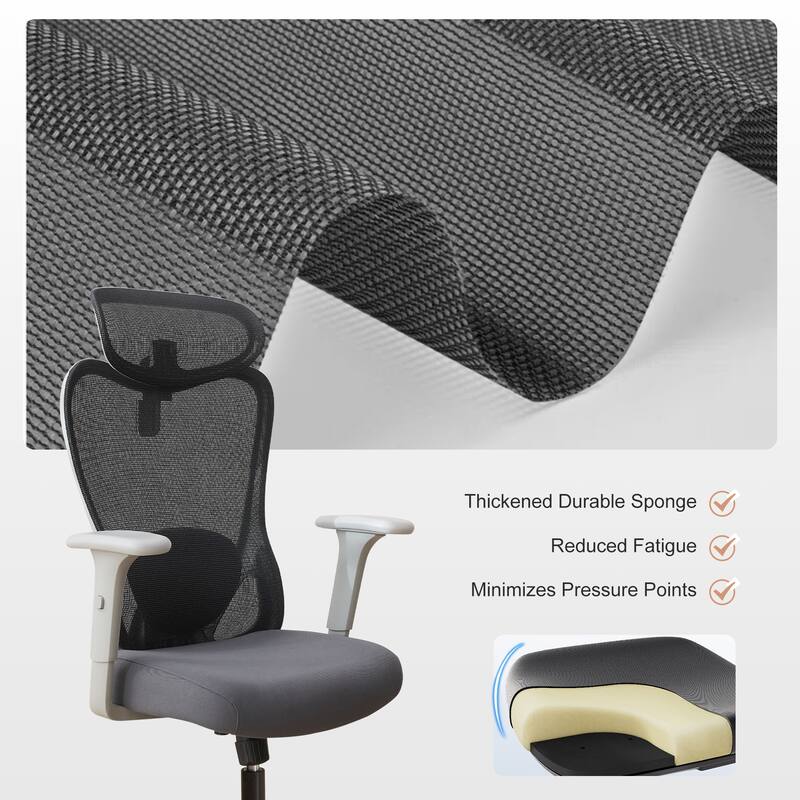 Executive Office Suite BIFMA-Certified Ergonomic Chair & Manager Desk