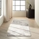 preview thumbnail 32 of 40, Calvin Klein Rush Abstract Modern Neutral Area Rug 2'3" x 7'3" Runner - Ivory Beige