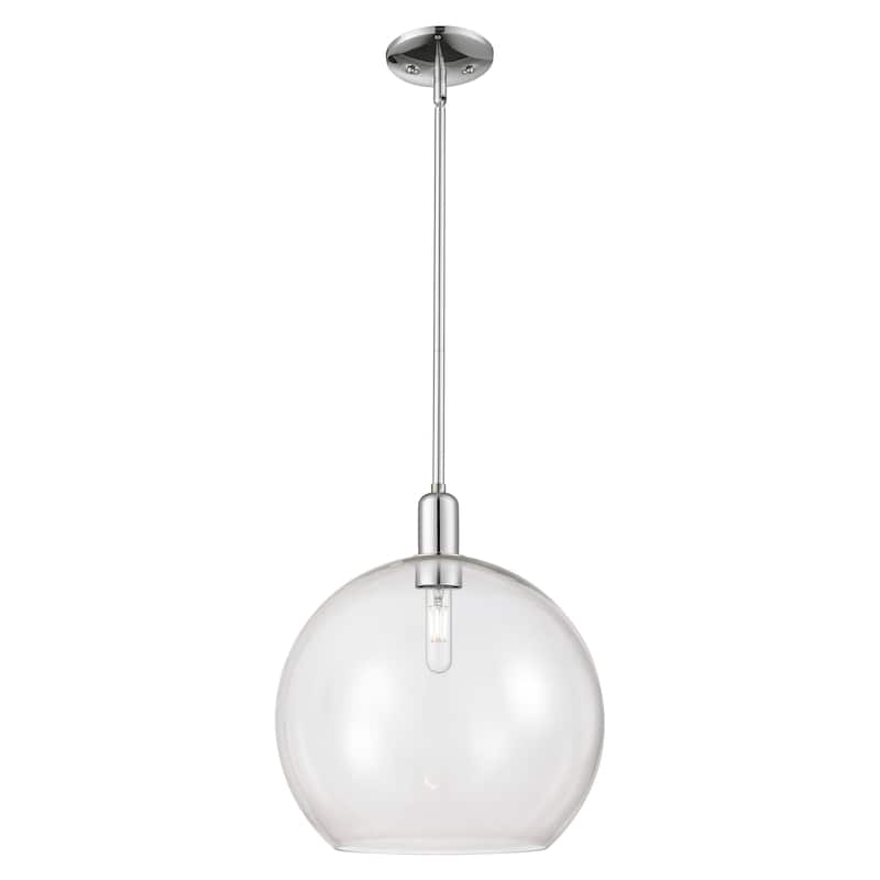 Innovations Lighting Endless Possibilities Arcadia - Athens - 1 Light 14" Stem Hung Mini Pendant - Clear/Polished Chrome