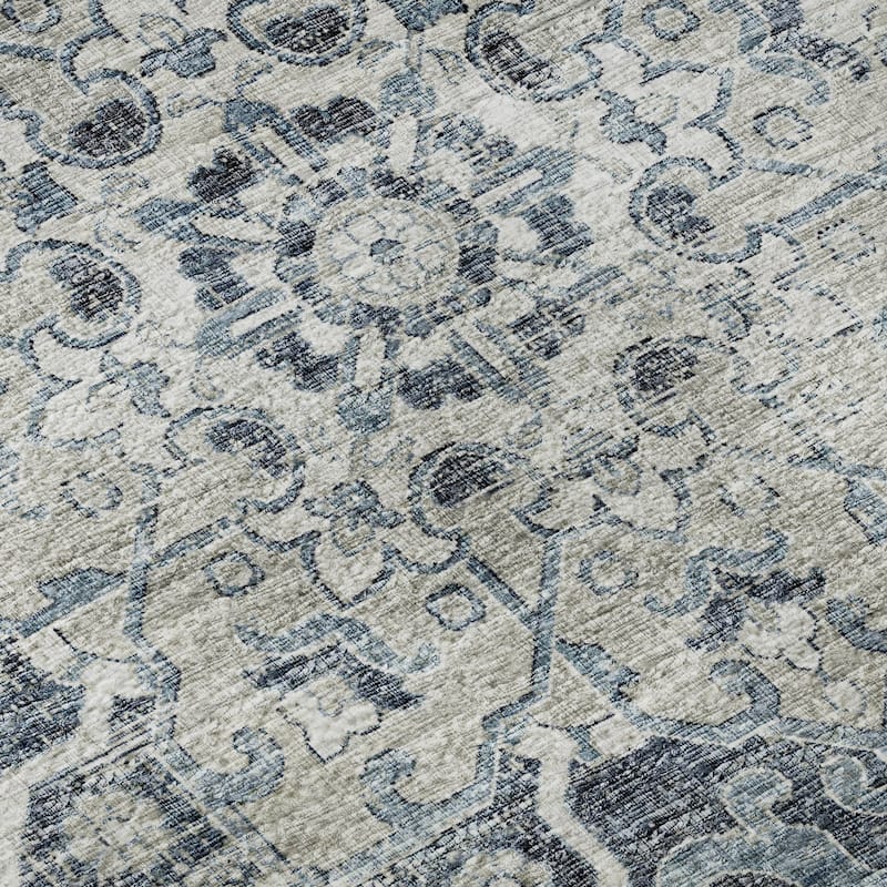 Premium Washable Super Soft Traditional Heriz Mayfield Rug