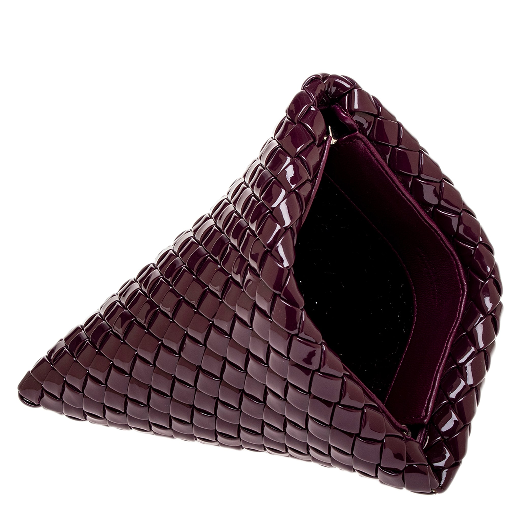 Bottega Veneta Triangle Clutch - Overstock - 43712491