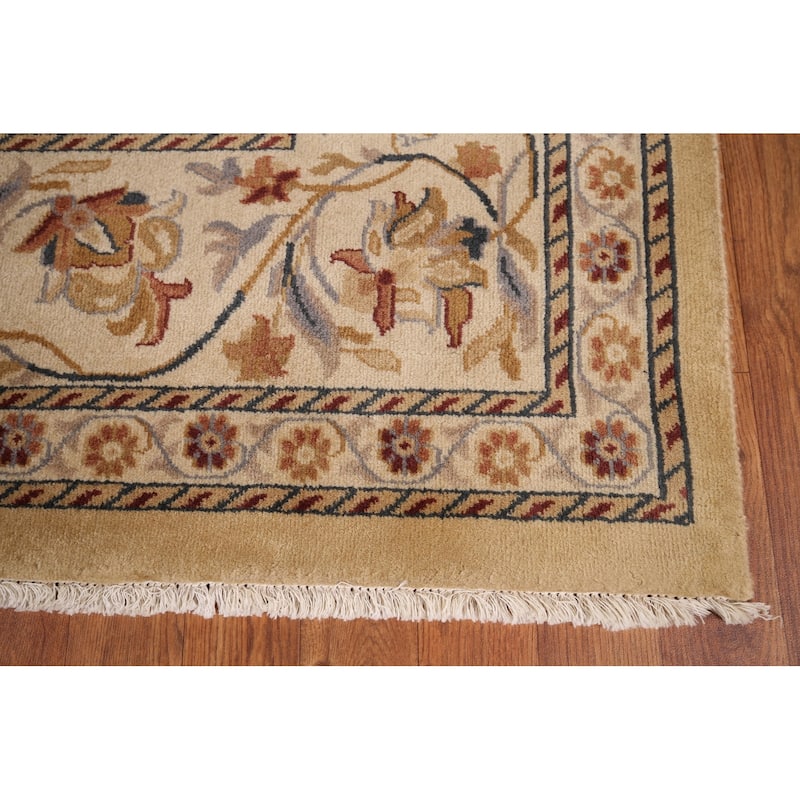 Floral Aubusson Chinese Area Rug Handmade Wool Carpet - 8'7" x 11'7"