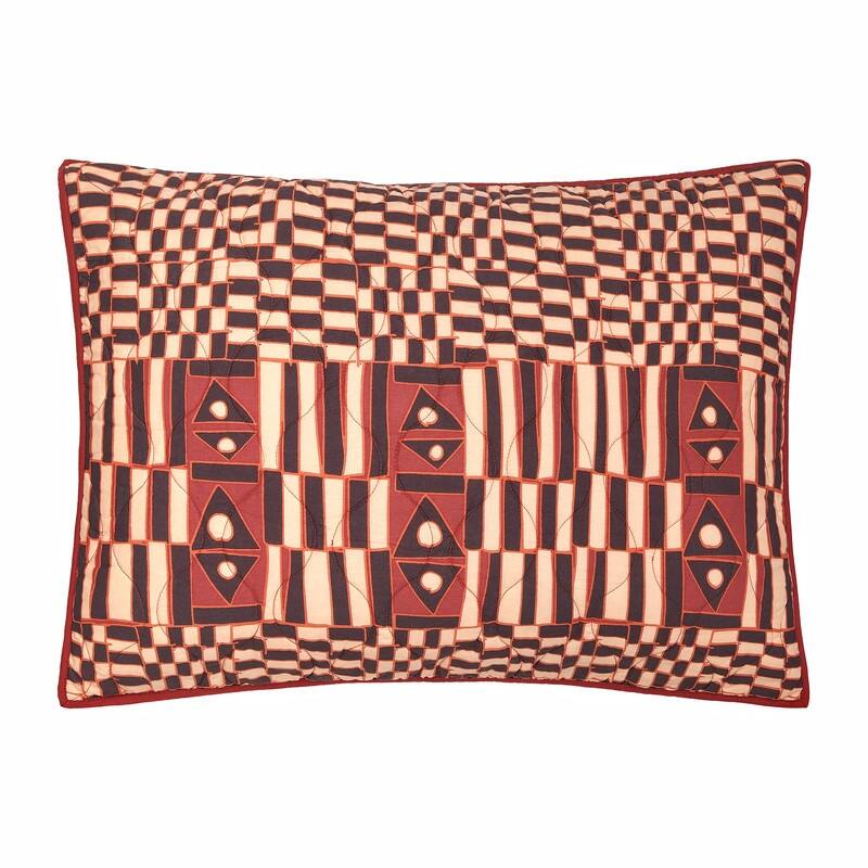 Verona 3-Piece Geometric 100% Cotton Reversible Quilt Set by Jungalow