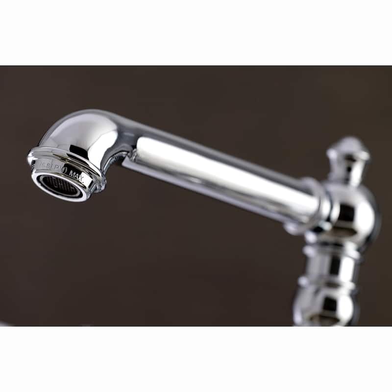 Kingston Brass English Country Kitchen Faucet with Side Sprayer