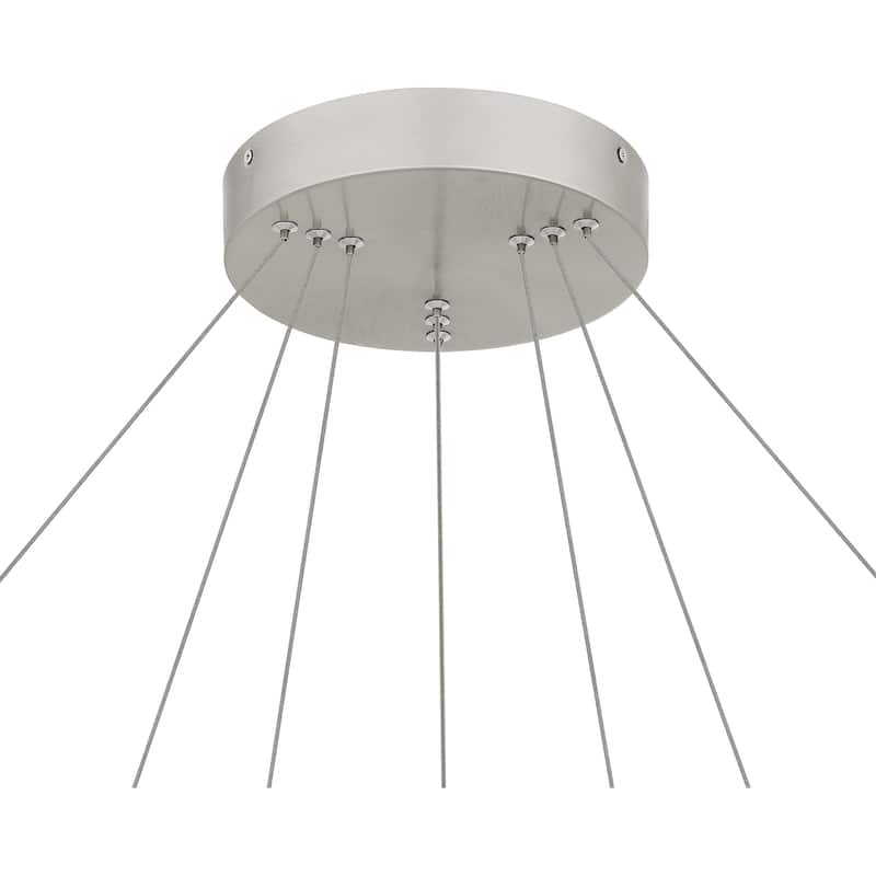 Cohen Integrated LED Brushed Nickel Pendant Light