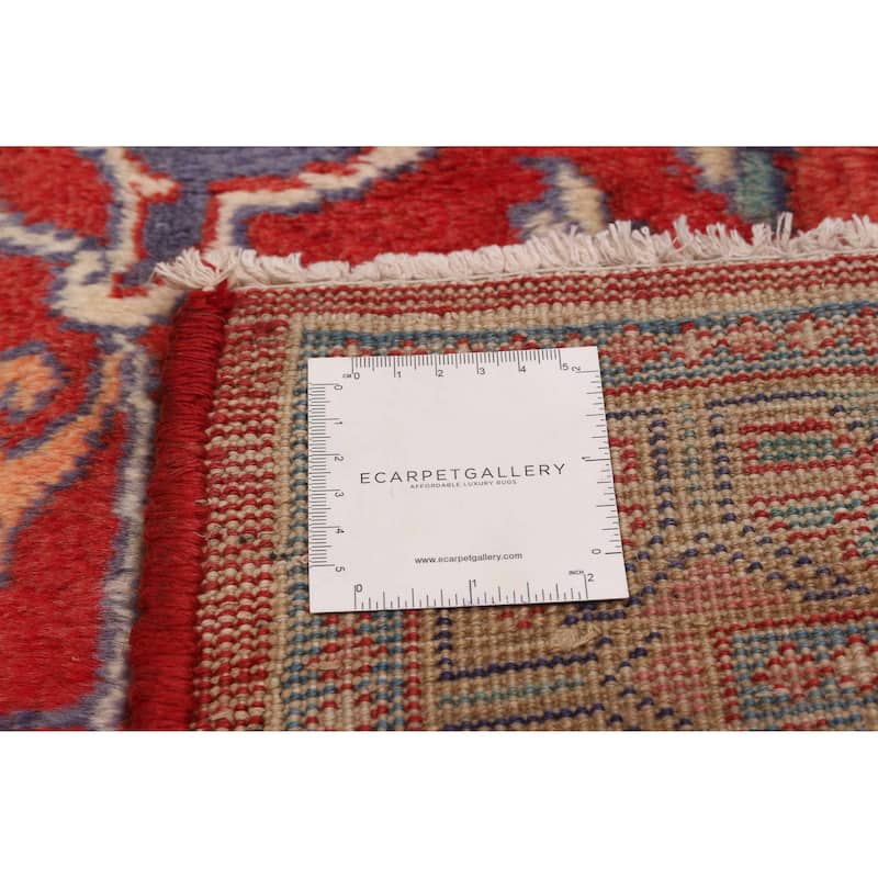 ECARPETGALLERY Hand-knotted Anadol Red Wool Rug - 4'2 x 6'7