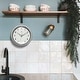 preview thumbnail 31 of 193, Infinity Instruments Round Retro Kitchen Wall Clock by Infinity Instruments