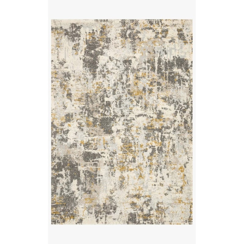 Alexander Home Mid-century Modern Abstract Granite Area Rug