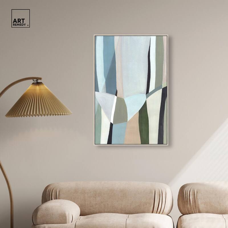 Abstract Fragments II Canvas by Art Remedy