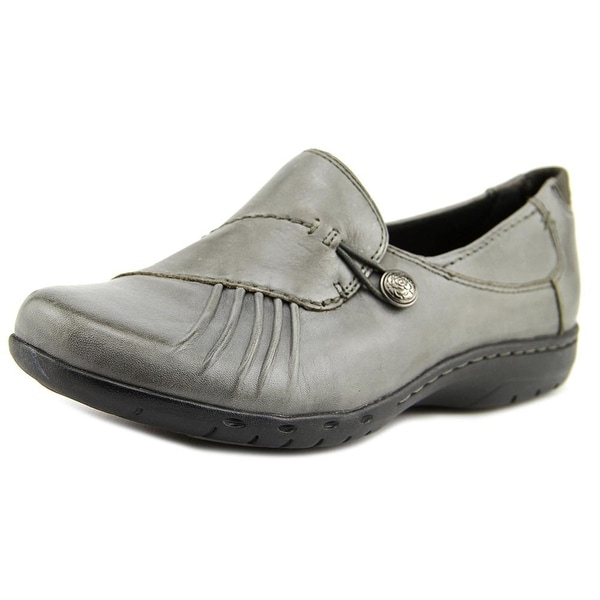 Cobb Hill Paulette Women Round Toe Leather Gray Loafer