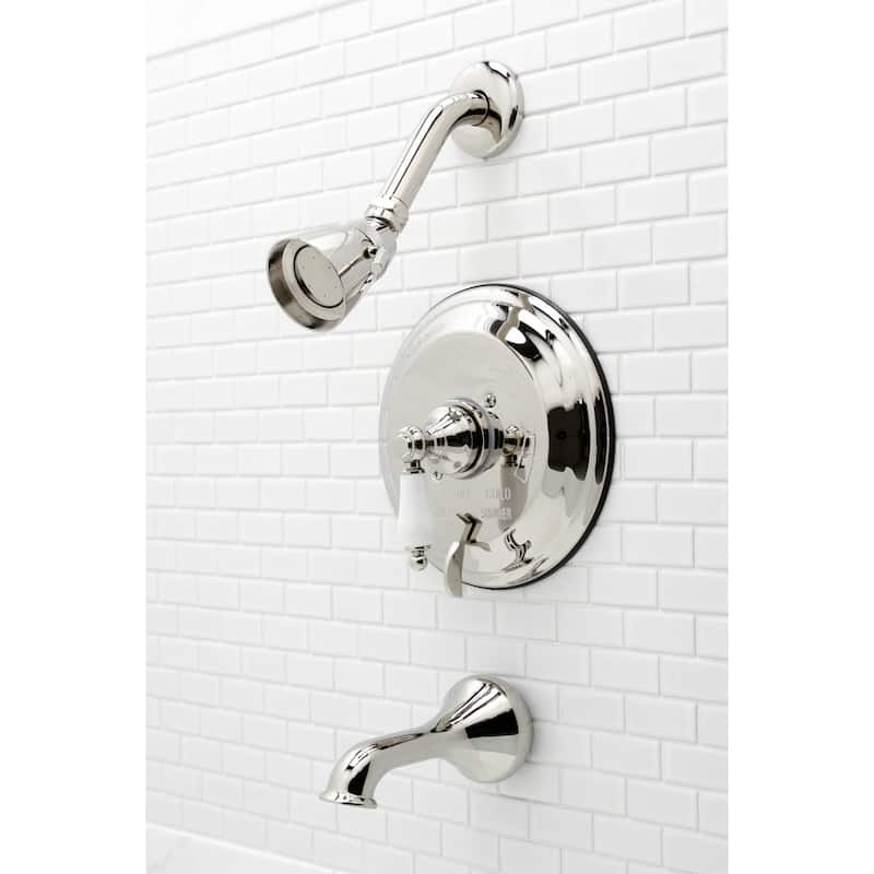 Restoration Tub and Shower Faucet