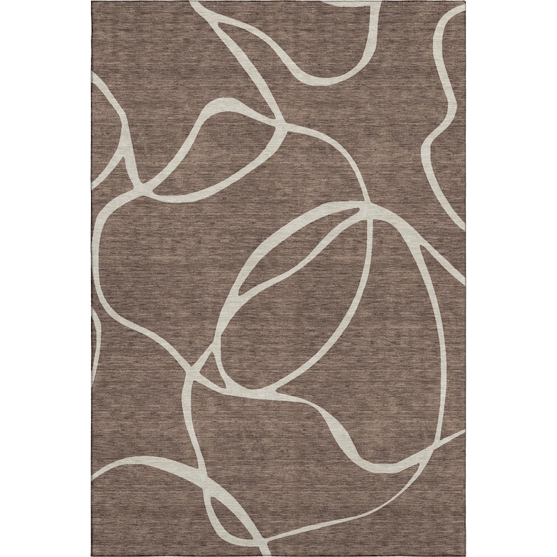Premium Washable Super Soft Abstract Dash Mayfield Rug