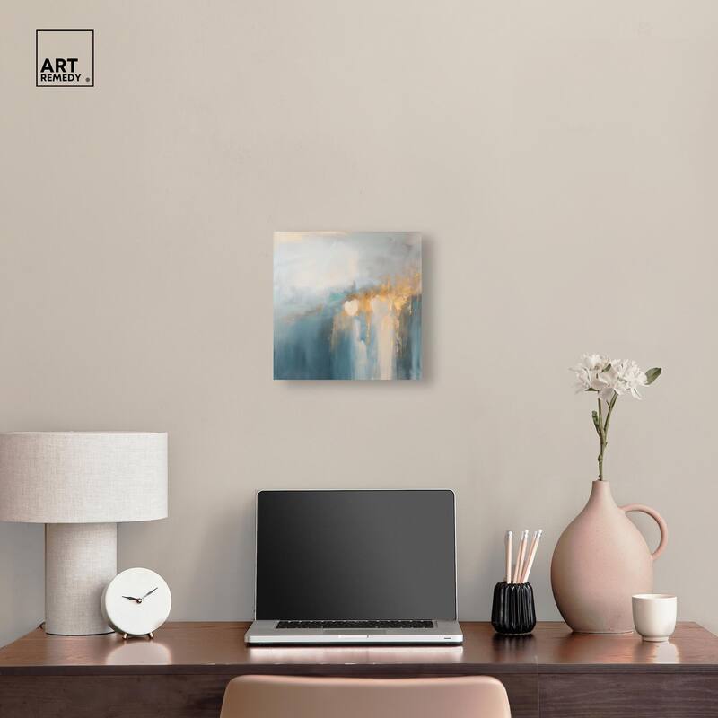 Golden Tears II Canvas by Art Remedy, Gallery Wrapped