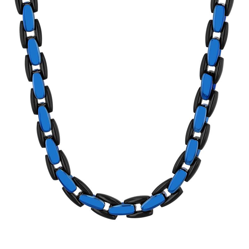 Steel Nation Stainless Steel H-Link Chain - Two-Tone