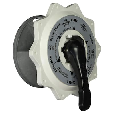 Pentair 270067 Hiflow 2 Inch Top Valve Assembly Replacement for Top and Side