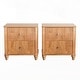 preview thumbnail 82 of 116, Wood NightStand with Metal Handle