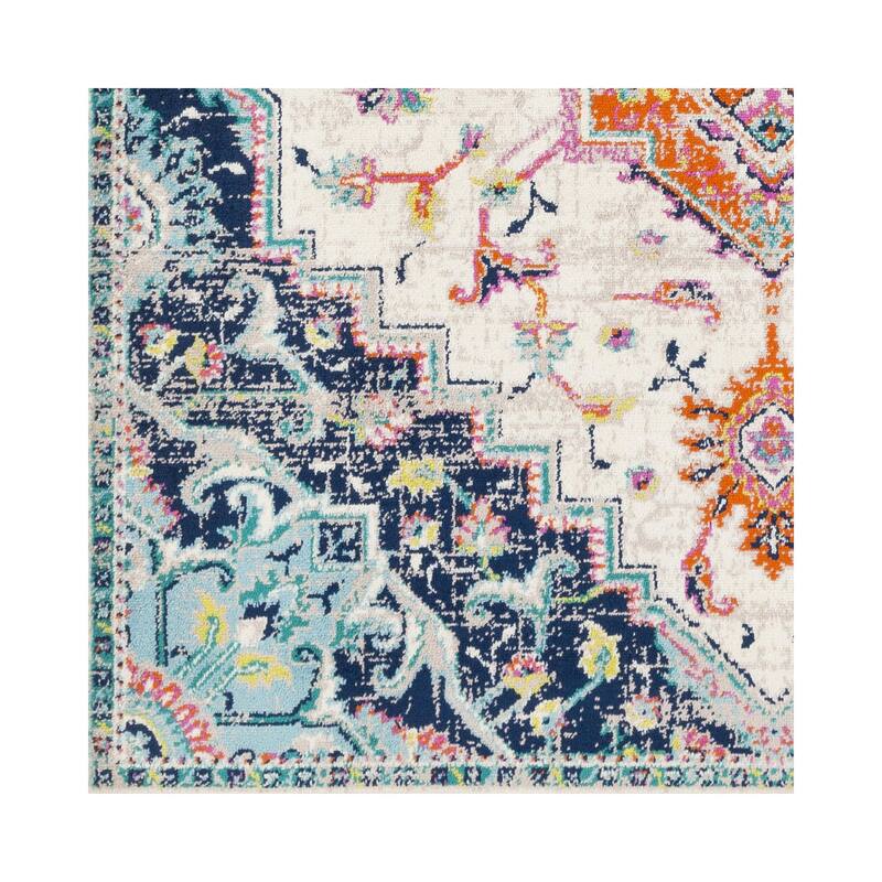 Livabliss Paramount Updated Traditional Medallion Area Rug