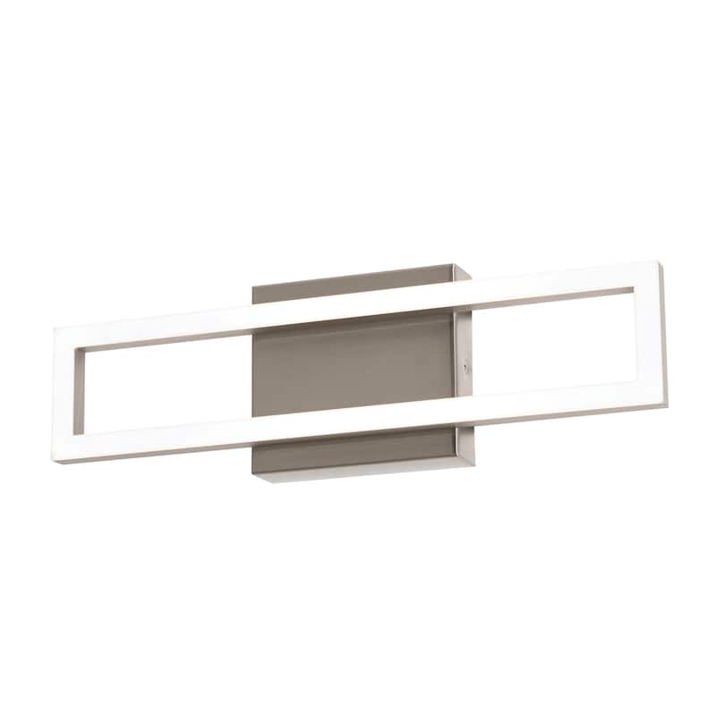 AFX ZLAV1405L30D1 Zola 14" Wide LED Bath Bar - Satin Nickel