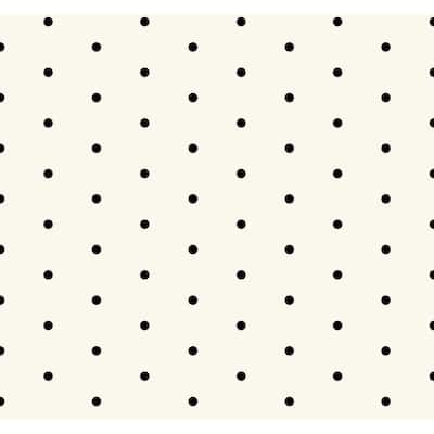 Seabrook Designs Algernon Polka Dots Unpasted Wallpaper