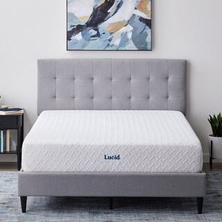 LUCID Comfort Collection 10-inch Luxury Gel Memory Foam Mattress