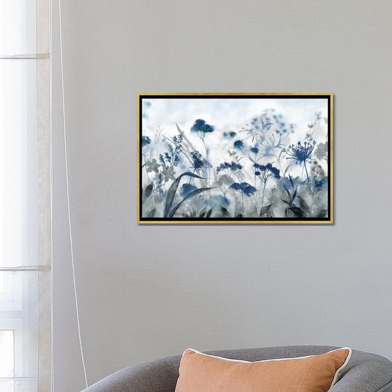 iCanvas "Inky Indigo" by Tava Studios Framed Canvas Print