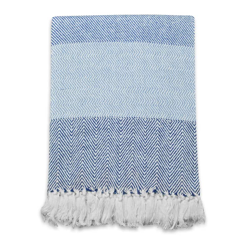 DII Slub Stripe Decorative Throw