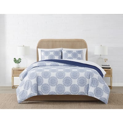Coastal Living Seaside Medallion Comforter Set