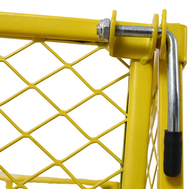 Outdoor multifunction utility cart with 550 lbs capacity and 10-inch tires