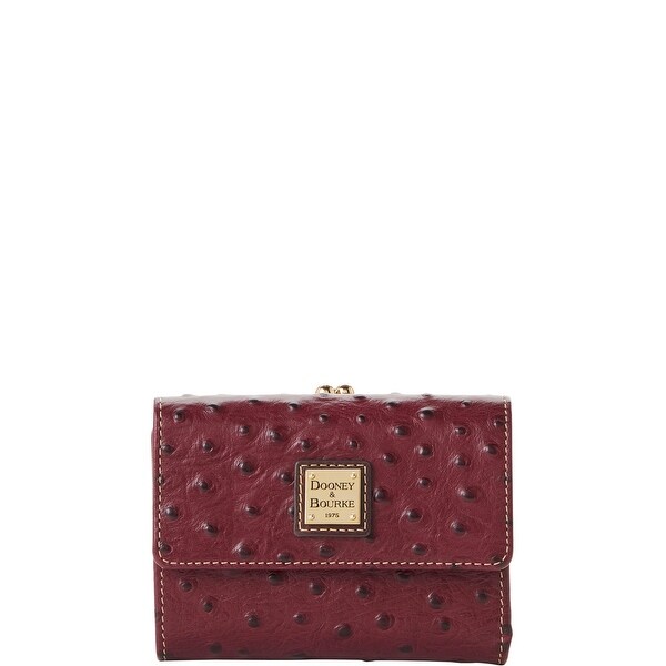 dooney ostrich wallet
