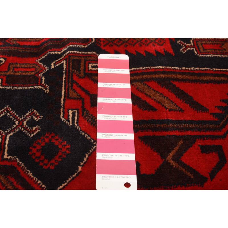 Teimani Red Rug 2'10" x 4'9" - 2'10 x 4'9