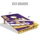 preview thumbnail 2 of 5, LSU Tigers NCAA Tailgate Cornhole Board Set